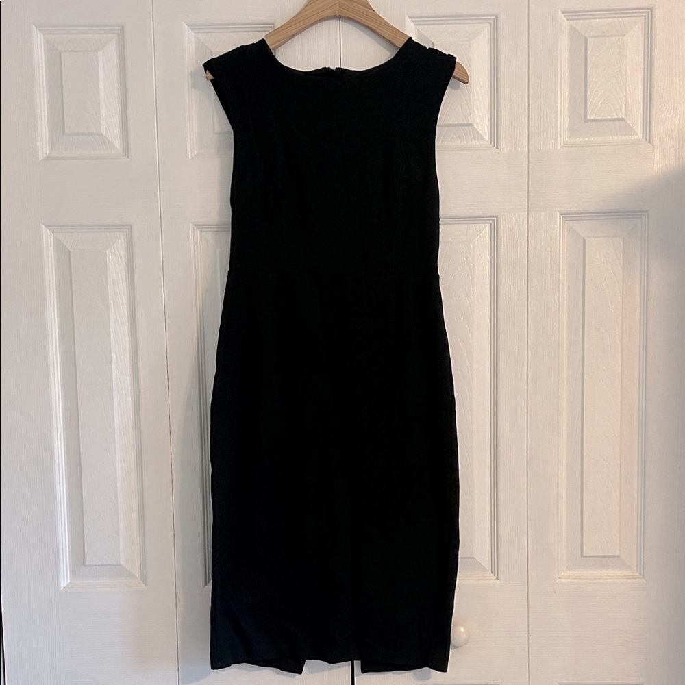 Express Classic Black Midi Dress